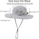 Connectyle Women's UPF 50+ Sun Hat UV Protection Wide Brim Bucket Hat Summer Beach Hats Fishing Hiking Outdoor Safari Hats by GreenHaven Gardens