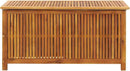 vidaXL Outdoor Storage Box - Wooden Deck Cabinet for Patio/Garden with Water-Resistant Lining, Farmhouse Style by CozyNest Decor