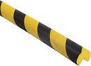 L-Shaped/Circular Edge Protector – 19" Durable Polyurethane Foam, High-Visibility Yellow/Black Stripes & Corner Safety Bumper for Impact Protection by TinyTreasures Baby Boutique