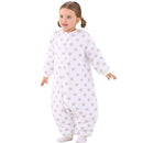 Baby Toddler Sleep Sack with Feet 2.5 TOG Winter, Wearable Blanket with Legs, Toddler Sleeping Sack Long Sleeve (Star, 6-12 Month) by TinyTreasures Baby Boutique