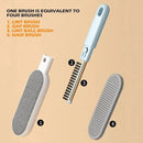 Multi-Functions Travel Lint Remover, Pet Hair Remover, Fur Remover for Dogs & Cats, Efficient Hair Collector,Pet Hairs Brush,Magic Fur Brush D (Blue) by CozyNest Decor