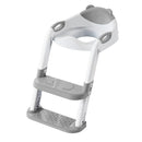 SKYROKU Toilet Potty Training Seat with Step Stool Ladder, Toddler Potty Seat for Kids and Toddler Boys Girls, Splash Guard and Safety Handles(Grey) by TinyTreasures Baby Boutique