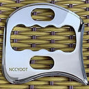 Gua sha Tool gua sha Stainless Steel iastm Tool Gussha Massage Tool Muscle Scraping Tool for Soft Tissue Therapy and Reduce Arms,Back, Legs, Neck Muscle Pain(DS)… by CozyNest Decor