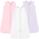 TotAha Sleep Sack 0-6 Months 3-Pack,Stretchy,Buttery Soft Swaddle Transition Sleeping Bag,Light Baby Wearable Blanket with 2-Way Safe Zippers for Boys and Girls, 0.5 TOG by TinyTreasures Baby Boutique
