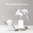 Handheld Manual Breast Pump – Portable & BPA-Free Milk Extractor for Breastfeeding Moms, Soft Silicone Suction, Quiet & Easy to Use by TinyTreasures Baby Boutique