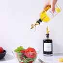Molimoli - Premium Olive Oil Dispenser Bottles for Kitchen with Pourer - Oil and Vinegar Dispenser Set, Glass Dispenser for Kitchen, Dispenser Bottle of 350ml - Set of 2 by CozyNest Decor
