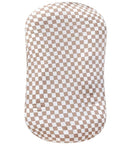 LifeTree Muslin Baby Lounger Cover, Newborn Slipcover Lounger Cover for Boys Girls Infant, Soft 70% Viscose from Bamboo and 30% Cotton, Cover Only, Checkered Pattern by TinyTreasures Baby Boutique