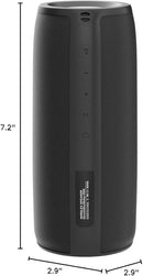 Bluetooth Speaker,MusiBaby M88 Speakers,Dual Pairing, Bluetooth 5.3,Loud Stereo Sound,Booming Bass,30H Playtime for Home& Outdoor Party,Beach,Portable Speaker,Gifts(Black) by TinyTreasures Baby Boutique
