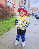 Soft-Style Kids Knee and Elbow Pads with Bike Gloves, Flexible Impact-Resistant Gear for Ages 2-11, Designed for Balance Bikes, Roller-Skating, and Skateboarding by TinyTreasures Baby Boutique