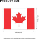 Canada Canadian Flag Garden Yard House 2x3 ft Flags Double Sided Print Banner Indoor Outdoor Party Home Decorations for Boat Dorm House Balcony by GreenHaven Gardens