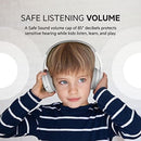 Belkin SoundForm Mini - Wireless Bluetooth Headphones for Kids with 30H Battery Life, 85dB Safe Volume Limit, Built-in Microphone - Kids On-Ear Earphones for iPhone, iPad, Fire Tablet & More - White by TinyTreasures Baby Boutique