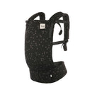 Baby Tula Cotton Free-to-Grow Baby Carrier - Adjustable, Comfortable, Newborn to Toddler Carrier - Ergonomic Fit for 7lbs to 45lbs - Back & Front Carry Options - Discover (Black/Stars) by TinyTreasures Baby Boutique