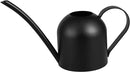 IMEEA Small Watering Can for Indoor Plants Stainless Steel Watering Can with Long Spout 15oz/450ml, (Black) by GreenHaven Gardens