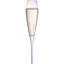 Paris Collection Crystal Pink Flutes Wine Glasses Champagne Prosecco Flute 8 5 Oz Set Of 4 The Wine by The Wine Savant