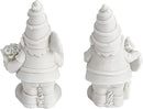Bright Creations 2 Pack Ceramics to Paint - Paint Your Own Garden Gnome Statues, Blank Paintable Ceramics for Adults (5 in) by GreenHaven Gardens