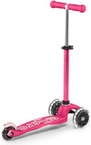 Micro Kickboard Mini Deluxe LED Three-Wheeled Lean-to-Steer Swiss-Designed Micro Scooter by TinyTreasures Baby Boutique
