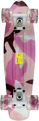 Skateboards Complete 22 Inch Mini Cruiser Retro Skateboard for Kids Boys Youths Beginners by TinyTreasures Baby Boutique