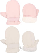 Toddler Gloves Kids Mittens Winter Warm Lined Fleece Gloves Waterproof Snow Baby Mitten for Boys Girls by TinyTreasures Baby Boutique
