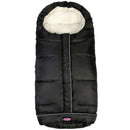 Weather Proof Oudtoor Walking Universal Stroller Bunting Bag with Reflective Strips,Multi-Zippers,Central and Feet Area Opens,Easy for Baby in&Out&Temperature Regulation Footmuff for Stroller,Black by TinyTreasures Baby Boutique