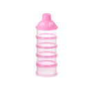 Accmor Formula Dispenser On The Go, 5 Compartments Stackable Formula Container for Travel, Baby Milk Powder Kids Snack Container, BPA Free by TinyTreasures Baby Boutique