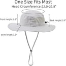 Connectyle Women's UPF 50+ Sun Hat UV Protection Wide Brim Bucket Hat Summer Beach Hats Fishing Hiking Outdoor Safari Hats by GreenHaven Gardens