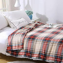 MERRYLIFE Tartan Plaid Print Throw Blanket Decorative Fleece Throw | Ultra-Plush Colorful | Couch Blanket Travel Lap | Home Gift Use(60" 90",Tartan) by CozyNest Decor