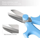 Flower Scissors, Strong Floral Shears, Premium Steel Garden Pruning Shears Floral Fruits Leaf Scissors Hand Pruner Snip Trimming Tool for Gardening Flower Arrangement, Light Blue by GreenHaven Gardens