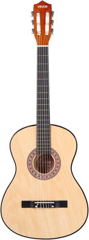 VEVOR Acoustic Guitar, Classical Guitar Starter Kit for Beginners, with Nylon Strings, Basswood Guitar, for Kids Adults Girls Boys Students by TinyTreasures Baby Boutique