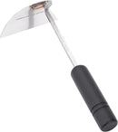 NJP100 Nejiri Gama Handheld Weeder-Scraper-Hoe, Japanese 4 Blade Width, 4.5-Inch Lacquered Beech, Stainless Steel/Black-Wood Handle by GreenHaven Gardens