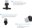 Plastic Mist Misting Nozzle Sprinkler Tee Joints for Misting Watering Plant Flower Cooling System Home Garden Irrigation, 20pcs by GreenHaven Gardens