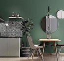 Dimoon 236''x23.6'' Green Peel and Stick Wallpaper Contact Paper Modern Self Adhesive Wall Paper Removable Renter Friendly Textured Solid Color Shelf Cabinet Vinyl Roll (236''x23.6'',Dark Green) by GreenHaven Gardens
