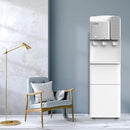 Hot and Cold Water Dispenser with Ice Maker for 5 Gallon Bottle Water Cooler Dispenser Built-in Ice Maker 27 lbs in 24 hrs with Child Safety Lock by CozyNest Decor