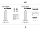 Tower - UV Light Sanitizer & Ultraviolet Lamp with Remote Control (UV-C Cleaner for Home, Room, Office | 38W UVC Disinfection Bulb | Kill Germs, Bacteria, Virus, Dust | USA) by CozyNest Decor