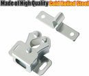 Alise Cabinet Door Latch,Cupboard Closet Doors Catch Closer Double Ball Roller Latches,Cold Rolled Steel Silver CA1000LS-12P(Pack of 12) by TinyTreasures Baby Boutique
