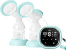 Zomee Z2 Double Electric Breast Pump – with Expression, Massage, and 2-Phase Modes - Hospital Grade Rechargeable, Portable, Hands Free Wearable Breast Pump by TinyTreasures Baby Boutique