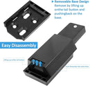 Heavy Duty Push to Open Door Latch,20 Pack Black Magnetic Push Latches, Hidden Push Touch Latch Hardware for Push to Open Cabinet,Magnetic Door Catch for Cabinet Drawer Wardrobe Kitchen Door by TinyTreasures Baby Boutique