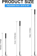 Crack Weeder, Stainless Steel Manual Crevice Weeding Tool, Long Handle Weed Grabber Remover, L-Shaped Manual Weeder Puller, Durable Crevice Weeding Tool for Sidewalk Garden Patio Lawn by GreenHaven Gardens