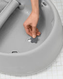 Skip Hop Infant Bath Tub 3-Stage Grow With Baby Smart Sling MOBY Bathtub Grey Age 0+ by TinyTreasures Baby Boutique