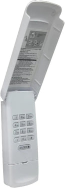 Garage Door Opener Keypad Compatible with Liftmaster Chamberlain Craftsman Garage Door Opener with Produced Since 1993 Purple,Red,Orange,Green,Yellow Learn Button 315/390 MHZ - White