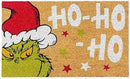 Gertmenian Disney Mickey Mouse Doormat Rug Retro Front Door Coir Mat Welcome Home Indoor Outdoor Entryway Carpet, 2-Pack 20x34, The Grinch Ho Ho Ho/Santa by CozyNest Decor
