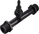 Wytino Fertilizer Injector Tube, Irrigation Venturi Fertilizer Injector 1/2" 3/4” 1” Inch Garden Fertilizer Mixer Injector, Agriculture Device Plastic, Black(1/2 inch) by GreenHaven Gardens