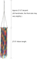 Ribbon Windsock Streamer, Outdoor Decorations for Your Patio, Garden, Yard, Dock and Camper, 49-Inch, WS49-XS by GreenHaven Gardens