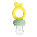 PandaEar 3 Pack Silicone Baby Fruit Food Feeder Pacifier with 3 Sizes Silicone Pouches, BPA Free Mesh Feeder for Infants by TinyTreasures Baby Boutique
