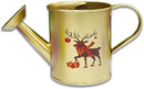 Metal Small Watering Can for Outdoor and Indoor Plants, Watering Can Decor, 500ML (Small Gold) by GreenHaven Gardens