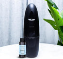 Scent Better Plug in Essential Oil Waterless Diffuser for Home, Hotel, Spa, Office with 500 sq ft Coverage - Includes Free Linen Breeze (Black) by TinyTreasures Baby Boutique