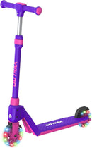 Gotrax K03 Kick Scooter for Kids, 5" LED RGB Lighted Wheels, 4.6 Lbs Lightweight and One-Click Detachable Design, Height Adjustable Handlebars, Anti-Slip Deck and Max Load 110 Lbs for Boy&Girl Age 3+ by TinyTreasures Baby Boutique