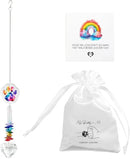 Dog Memorial Suncatcher - Pet Loss Sympathy Gift, Loss of Dog Sympathy Gift, Cat Memorial Gifts for Loss of Cat, Dog Bereavement Gift by GreenHaven Gardens