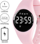 Kids Watches for Girls Boys Digital Sport Watch with Step Counter Pedometer Vibration Alarm Clock, No App Waterproof Fitness Tracker Kids Watch Boys Girls Teens Students Ages 5-16 by TinyTreasures Baby Boutique