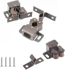 6 Pack Cabinet Latch - Double Roller Catch Hardware for Cupboard Closet Kitchen Cabinet Door Latches and RV Cabinet,Bronze by TinyTreasures Baby Boutique