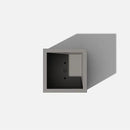 Veradek Block Series Cube Plastic Planter - Large Square Planter for Indoor or Outdoor Patio/Garden | Durable All-Weather Use with Drainage Holes | Modern Décor for Tall Plants, Trees, Flowers by GreenHaven Gardens